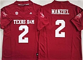 Men's Texas A&M Aggies Lions #2 Johnny Manziel Red 2025 F.U.S.E. Stitched Jersey,baseball caps,new era cap wholesale,wholesale hats